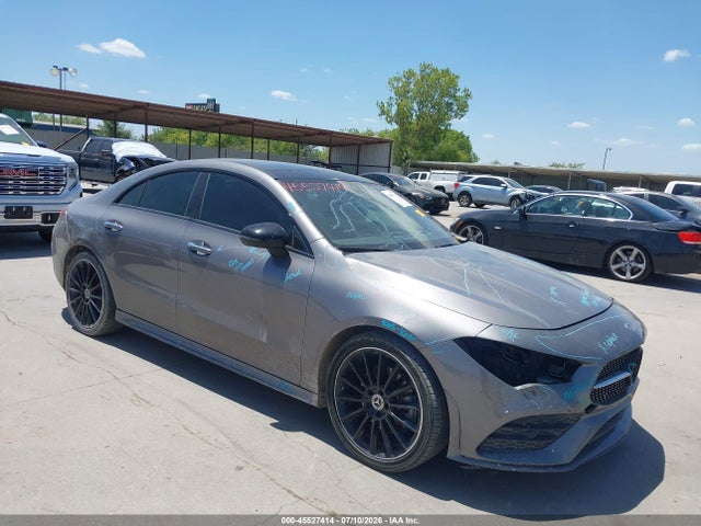2022 Mercedes-benz Cla 250 Coupe მანქანა იყიდება აუქციონზე, vin: W1K5J4GB3NN320611, აუქციონის ნომერი: 45527414