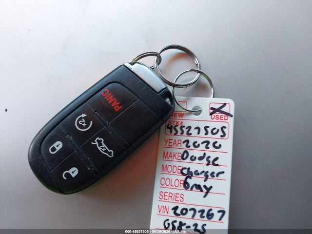 Продаж на аукціоні авто 2020 Dodge Charger Sxt Rwd, vin: 2C3CDXBG9LH207267, номер лоту: 45527505
