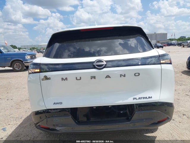 45527562 :رقم المزاد ، 5N1AZ3DT3SC113874 vin ، 2025 Nissan Murano Platinum مزاد بيع
