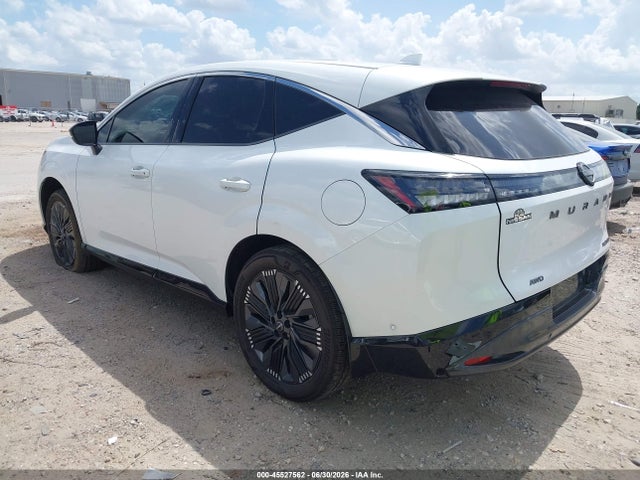 45527562 :رقم المزاد ، 5N1AZ3DT3SC113874 vin ، 2025 Nissan Murano Platinum مزاد بيع