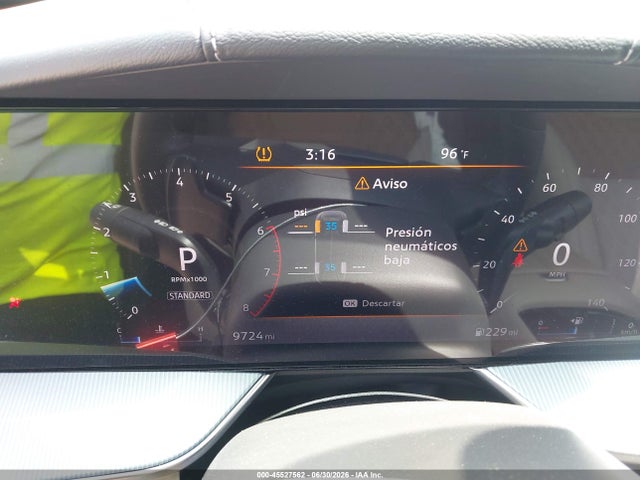 45527562 :رقم المزاد ، 5N1AZ3DT3SC113874 vin ، 2025 Nissan Murano Platinum مزاد بيع