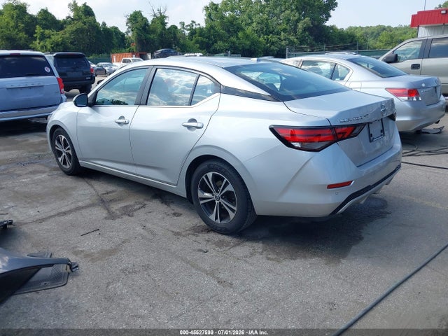 45527599 :رقم المزاد ، 3N1AB8CV3NY222777 vin ، 2022 Nissan Sentra Sv Xtronic Cvt مزاد بيع