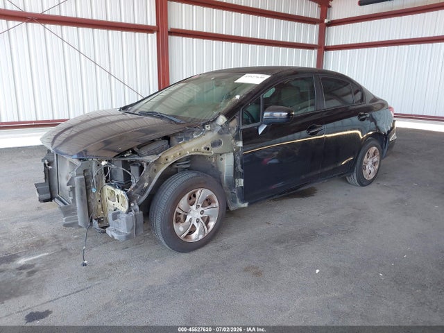 Honda Civic Lx 2014 2HGFB2F58EH525945 Image 2