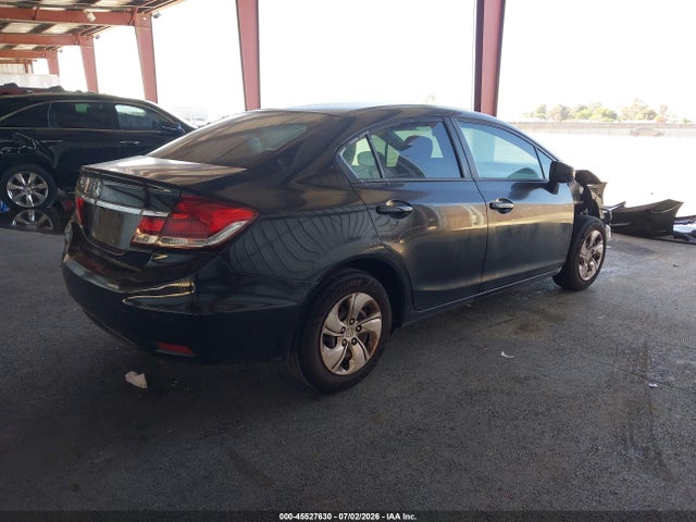 Honda Civic Lx 2014 2HGFB2F58EH525945 Image 4