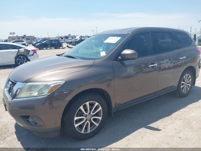 45527635 :رقم المزاد ، 5N1AR2MN6FC606305 vin ، 2015 Nissan Pathfinder S مزاد بيع