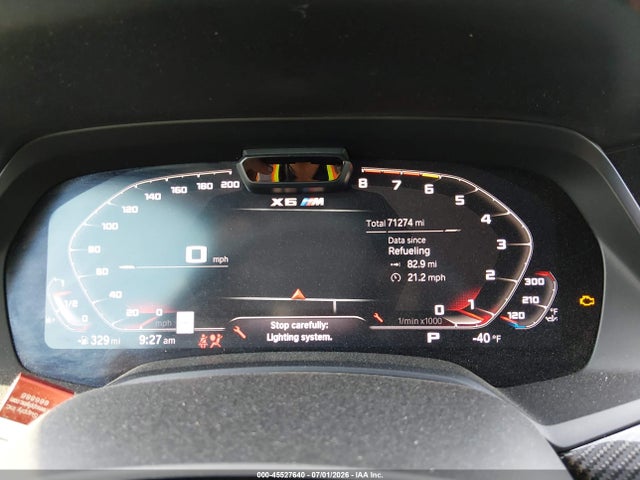BMW X6 M Competition 2020 5YMCY0C01L9C92107 Image 7