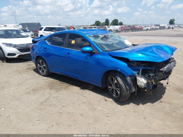 45527647 :رقم المزاد ، 3N1AB8CV3NY289444 vin ، 2022 Nissan Sentra Sv Xtronic Cvt مزاد بيع
