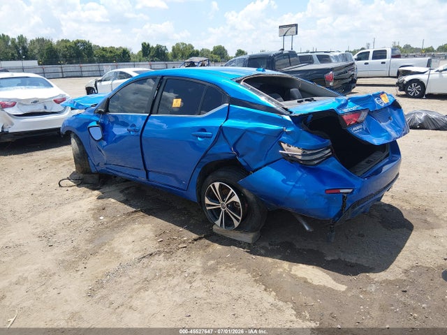 45527647 :رقم المزاد ، 3N1AB8CV3NY289444 vin ، 2022 Nissan Sentra Sv Xtronic Cvt مزاد بيع