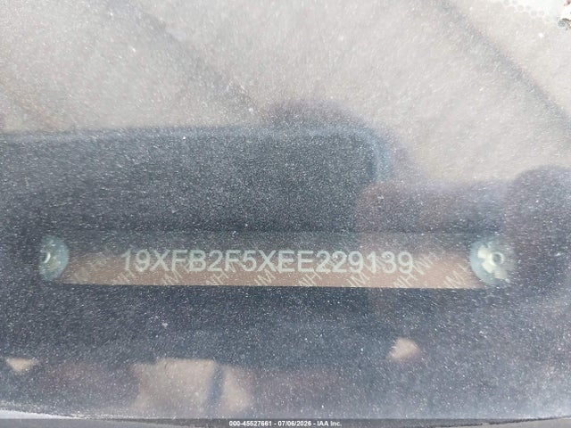 Honda Civic Lx 2014 19XFB2F5XEE229139 Image 9