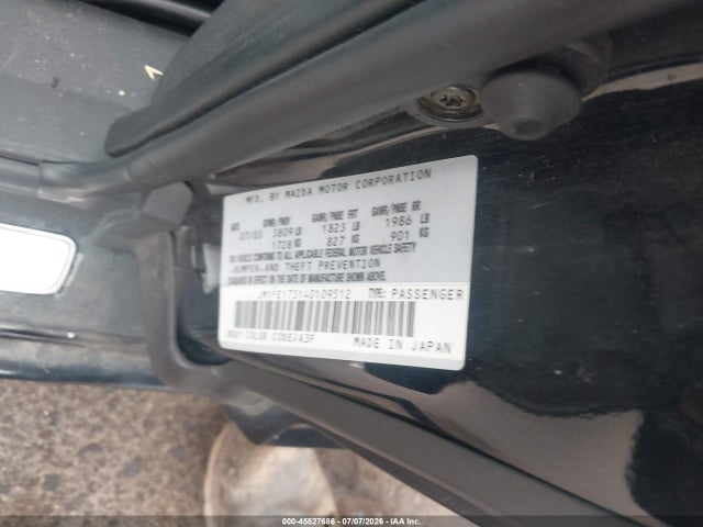 Auction sale of the 2004 Mazda Rx-8 6 Speed Manual, vin: JM1FE173140109512, lot number: 45527686