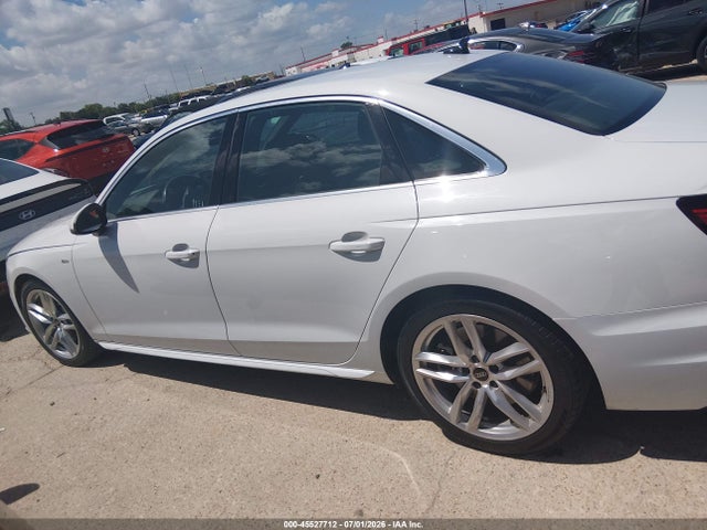 Aukcja sprzedaży 2024 Audi A4 Premium Plus 45 Tfsi S Line Quattro S Tronic, vin: WAUEAAF43RN010005, numer aukcji: 45527712