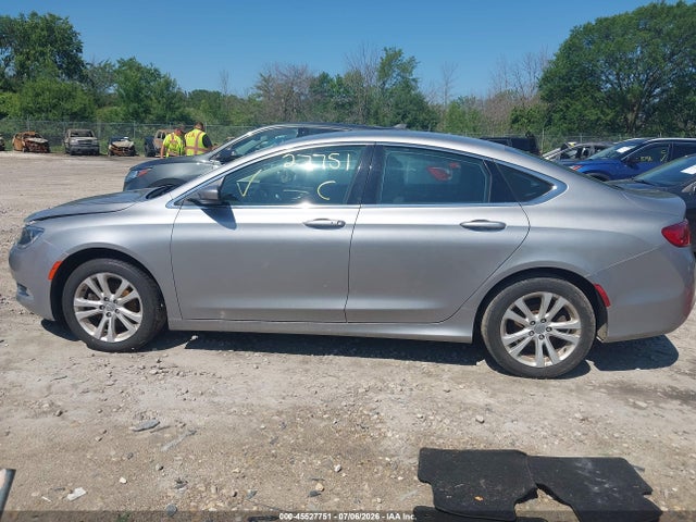 2015 Chrysler 200 Limited მანქანა იყიდება აუქციონზე, vin: 1C3CCCAB9FN534572, აუქციონის ნომერი: 45527751