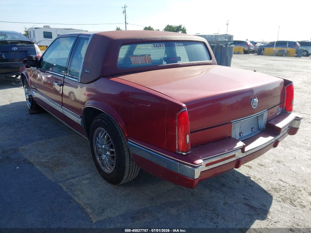 1989 Cadillac Eldorado მანქანა იყიდება აუქციონზე, vin: 1G6EL1156KU601313, აუქციონის ნომერი: 45527757