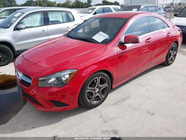 45527759 :رقم المزاد ، WDDSJ4EB5EN130279 vin ، 2014 Mercedes-benz Cla 250 مزاد بيع
