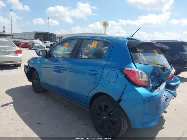 2022 Mitsubishi Mirage Black Edition მანქანა იყიდება აუქციონზე, vin: ML32AWHJ2NH005685, აუქციონის ნომერი: 45527791