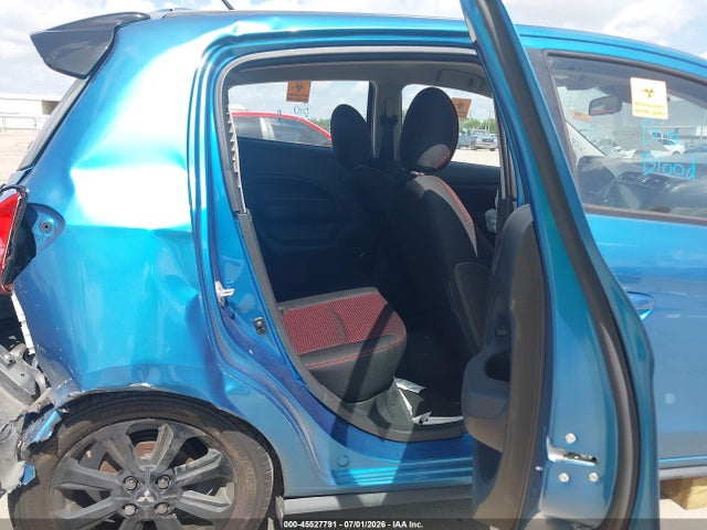 2022 Mitsubishi Mirage Black Edition მანქანა იყიდება აუქციონზე, vin: ML32AWHJ2NH005685, აუქციონის ნომერი: 45527791