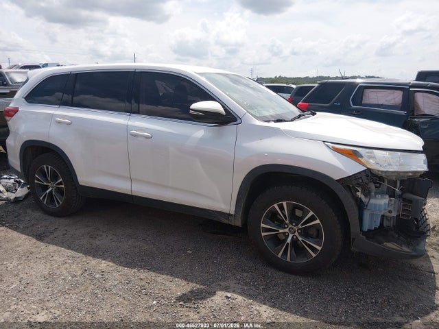Продаж на аукціоні авто 2019 Toyota Highlander Le, vin: 5TDZARFH2KS047195, номер лоту: 45527803