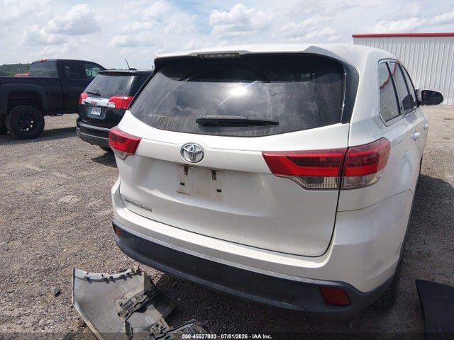 Продаж на аукціоні авто 2019 Toyota Highlander Le, vin: 5TDZARFH2KS047195, номер лоту: 45527803