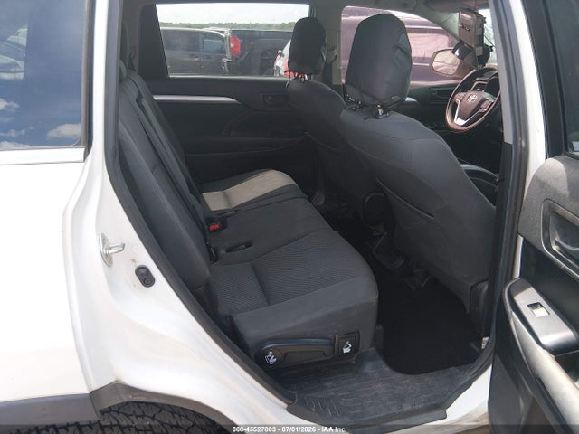 Продаж на аукціоні авто 2019 Toyota Highlander Le, vin: 5TDZARFH2KS047195, номер лоту: 45527803