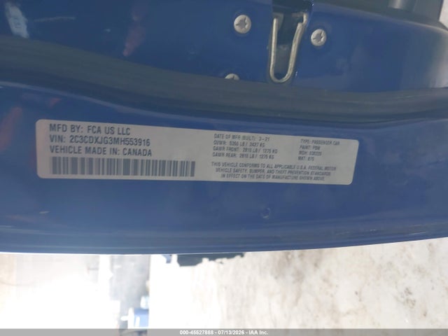 Dodge Charger Sxt Awd 2021 2C3CDXJG3MH553916 Image 9
