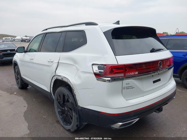 45527943 :رقم المزاد ، 1V2KR2CA3SC519574 vin ، 2025 Volkswagen Atlas 2.0t Se W/technology مزاد بيع