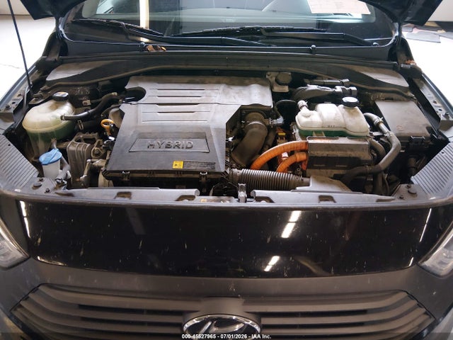 KMHC65LC4HU022419 Hyundai Ioniq Hybrid Blue