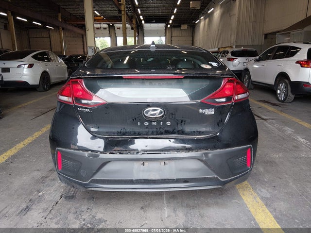 KMHC65LC4HU022419 Hyundai Ioniq Hybrid Blue