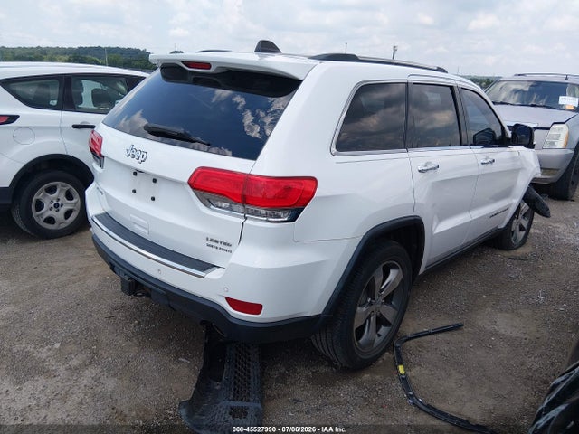 Продажа на аукционе авто 2014 Jeep Grand Cherokee Limited, vin: 1C4RJFBG5EC432459, номер лота: 45527990