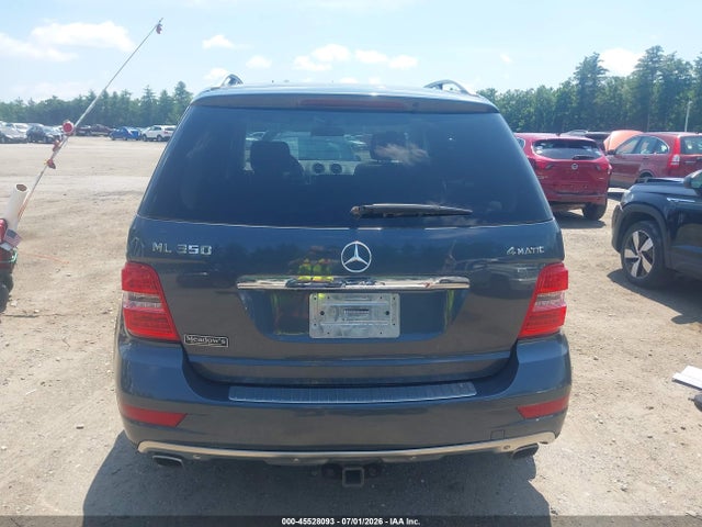 Auction sale of the 2011 Mercedes-benz Ml 350 4matic, vin: 4JGBB8GB8BA697497, lot number: 45528093