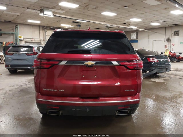 45528172 :رقم المزاد ، 1GNEVKKW9PJ152410 vin ، 2023 Chevrolet Traverse Awd Premier مزاد بيع