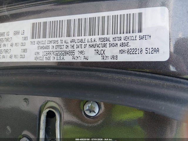 2016 Ram 1500 Tradesman მანქანა იყიდება აუქციონზე, vin: 1C6RR7KG2GS284995, აუქციონის ნომერი: 45528190