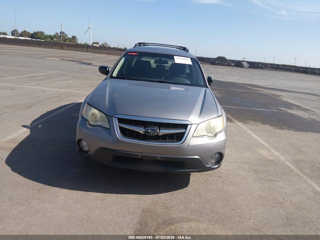 Aukcja sprzedaży 2008 Subaru Outback (natl) I/ll Bean W/nav/ll Bean W/nav/vdc, vin: 4S4BP61C387326339, numer aukcji: 45528192