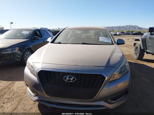 2016 Hyundai Sonata Hybrid Se მანქანა იყიდება აუქციონზე, vin: KMHE24L15GA014150, აუქციონის ნომერი: 45528211