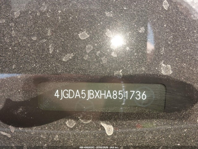 45528282 :رقم المزاد ، 4JGDA5JBXHA851736 vin ، 2017 Mercedes-benz Gle 350 مزاد بيع