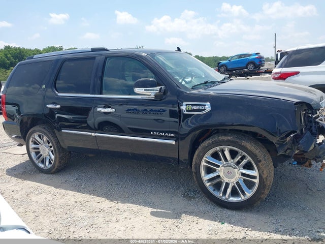 45528381 :رقم المزاد ، 1GYS4FEJ2CR181811 vin ، 2012 Cadillac Escalade Hybrid Platinum Edition مزاد بيع