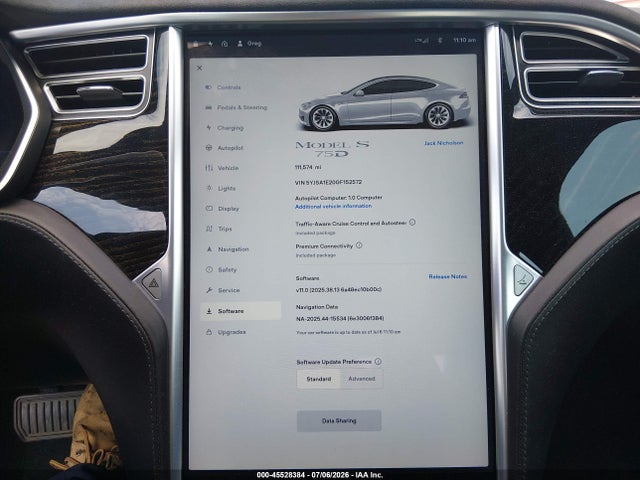 Aukcja sprzedaży 2016 Tesla Model S, vin: 5YJSA1E20GF152572, numer aukcji: 45528384