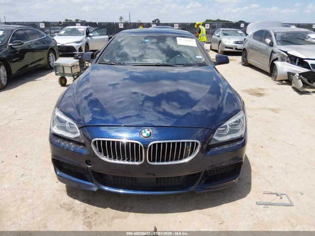 2015 Bmw 650i Gran Coupe მანქანა იყიდება აუქციონზე, vin: WBA6B2C56FGB99028, აუქციონის ნომერი: 45528417