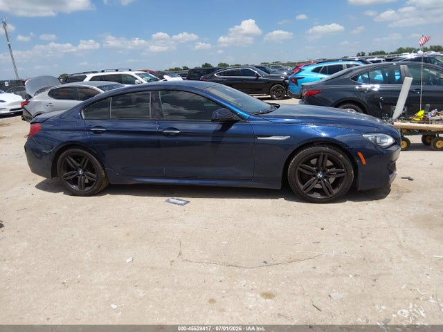 2015 Bmw 650i Gran Coupe მანქანა იყიდება აუქციონზე, vin: WBA6B2C56FGB99028, აუქციონის ნომერი: 45528417