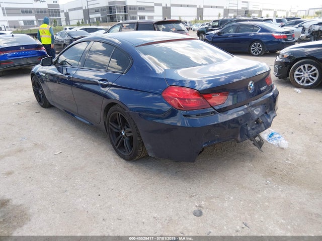 2015 Bmw 650i Gran Coupe მანქანა იყიდება აუქციონზე, vin: WBA6B2C56FGB99028, აუქციონის ნომერი: 45528417
