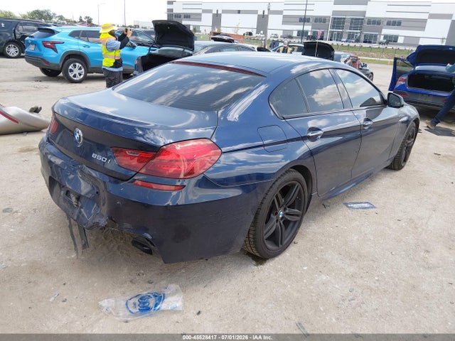 2015 Bmw 650i Gran Coupe მანქანა იყიდება აუქციონზე, vin: WBA6B2C56FGB99028, აუქციონის ნომერი: 45528417