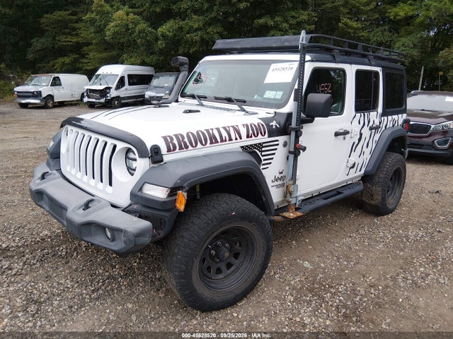 Продажа на аукционе авто 2018 Jeep Wrangler Unlimited Sport S 4x4, vin: 1C4HJXDG0JW284390, номер лота: 45528520