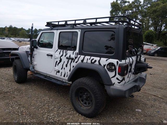 Продажа на аукционе авто 2018 Jeep Wrangler Unlimited Sport S 4x4, vin: 1C4HJXDG0JW284390, номер лота: 45528520