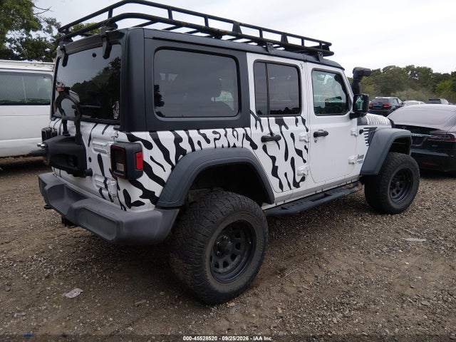 Продажа на аукционе авто 2018 Jeep Wrangler Unlimited Sport S 4x4, vin: 1C4HJXDG0JW284390, номер лота: 45528520