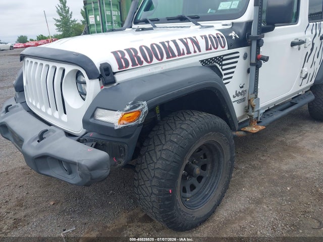 Продажа на аукционе авто 2018 Jeep Wrangler Unlimited Sport S 4x4, vin: 1C4HJXDG0JW284390, номер лота: 45528520