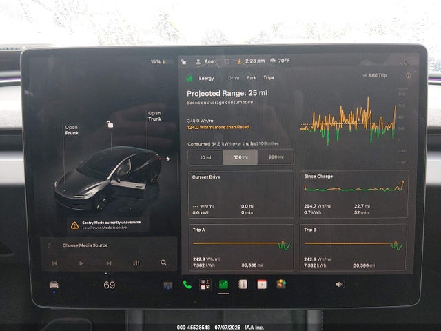 Продаж на аукціоні авто 2024 Tesla Model 3, vin: 5YJ3E1EA2RF721103, номер лоту: 45528548