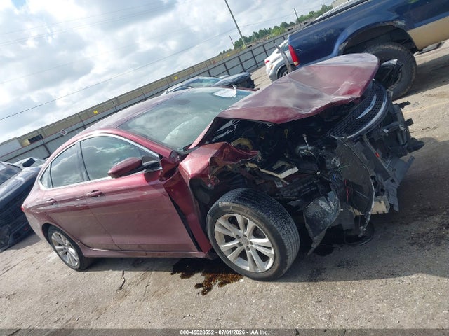 2015 Chrysler 200 Limited მანქანა იყიდება აუქციონზე, vin: 1C3CCCAB0FN689818, აუქციონის ნომერი: 45528552