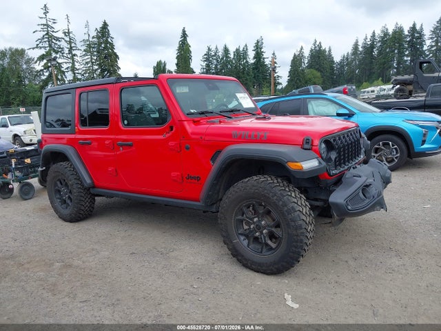 1C4PJXDN7SW555621 Jeep Wrangler 4-door Willys 4x4