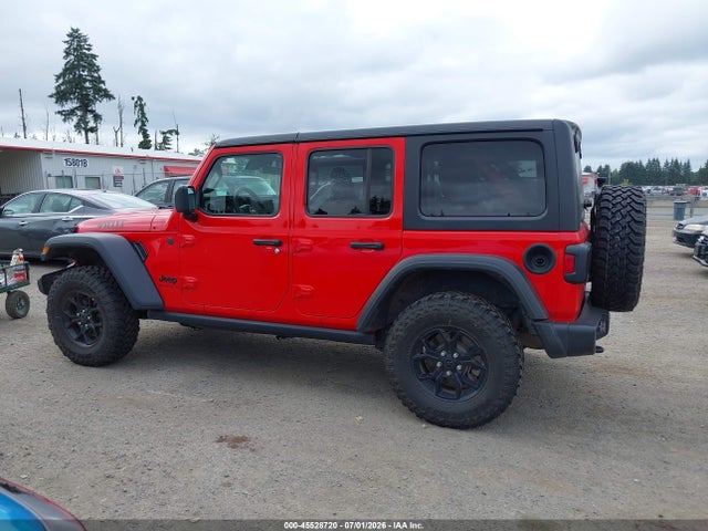1C4PJXDN7SW555621 Jeep Wrangler 4-door Willys 4x4