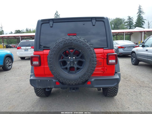 1C4PJXDN7SW555621 Jeep Wrangler 4-door Willys 4x4