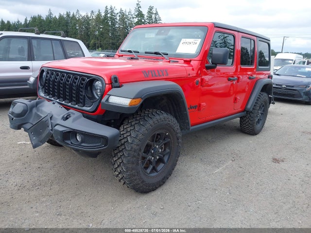 1C4PJXDN7SW555621 Jeep Wrangler 4-door Willys 4x4
